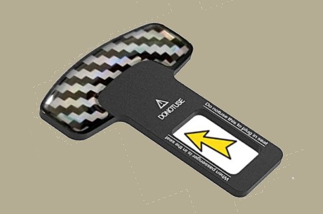 कार सीट बेल्ट अलार्म स्टॉपर क्लिप