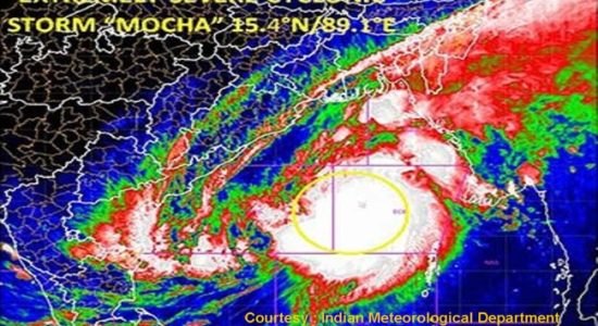 चक्रवाती तूफान मोचा