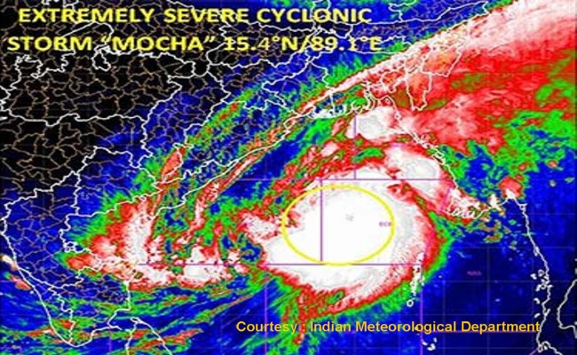 चक्रवाती तूफान मोचा
