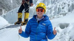 Nisha Kumari on Mount Everest