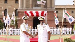 Sri Lankan Navy Commander Vice Admiral in India