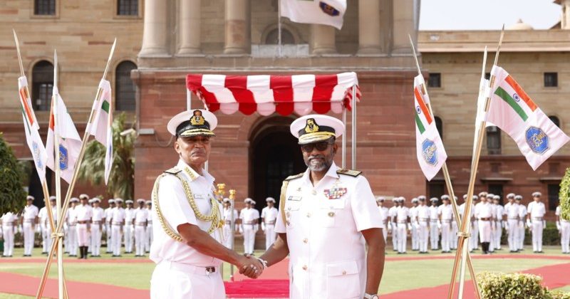 Sri Lankan Navy Commander Vice Admiral in India