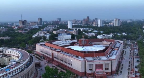 The new Parliament building