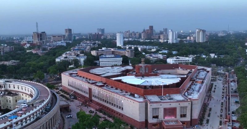 The new Parliament building