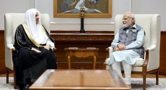 PM holds talks with Secretary General of Muslim World League