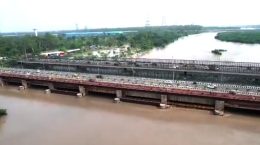 Many areas of the capital, Delhi, are submerged in Yamuna water