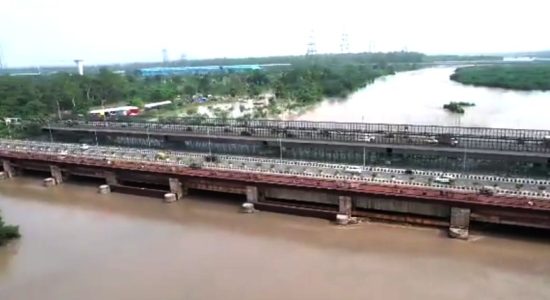 Many areas of the capital, Delhi, are submerged in Yamuna water