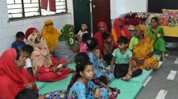 Relief to people affected by Yamuna flood in Delhi