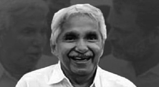 Former Kerala Chief Minister Oommen Chandy passed away