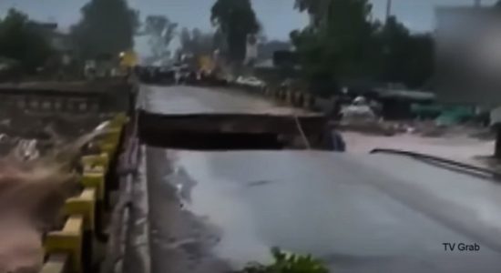 Gave information about damage to roads due to heavy rains