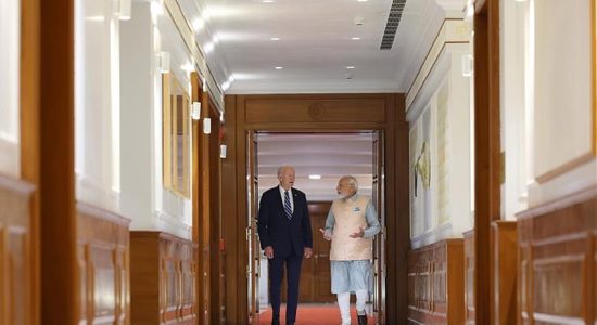 Modi meeting with US President Biden