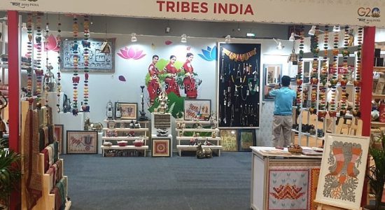 G20: Display of tribal art at Tribes India Pavilion