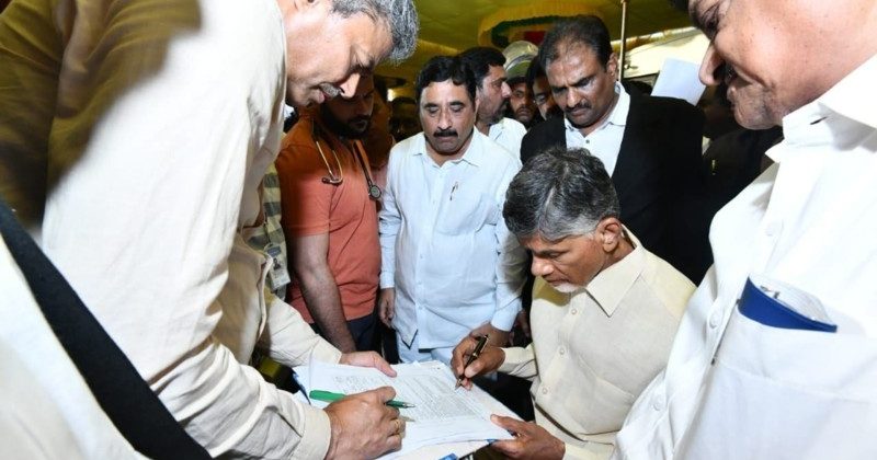 former Chief Minister of Andhra Pradesh, Chandrababu Naidu, has been arrested