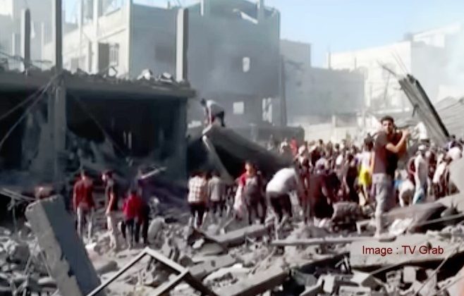 ग़ाज़ा में मारे जाने वाले लोगों की संख्या नौ हज़ार