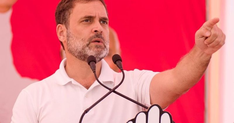 Rahul said, unemployment can be eradicated by giving participation to the poor people