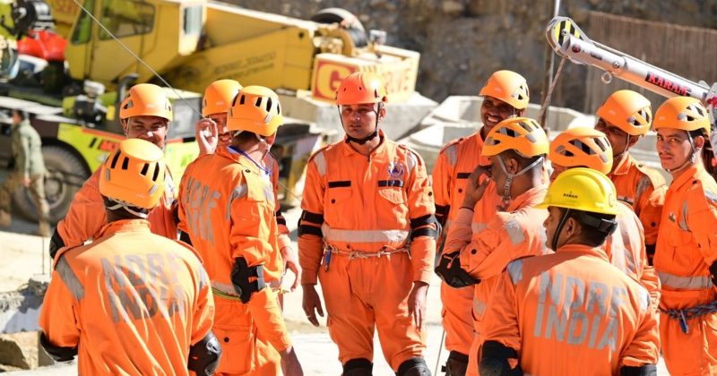 Rescue work is being carried out rapidly