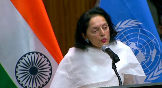 Indian diplomat Ruchira Kamboj in United nations
