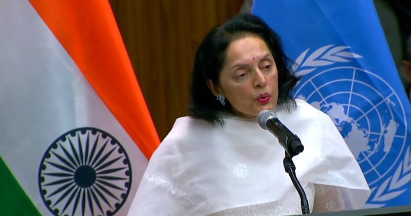 Indian diplomat Ruchira Kamboj in United nations