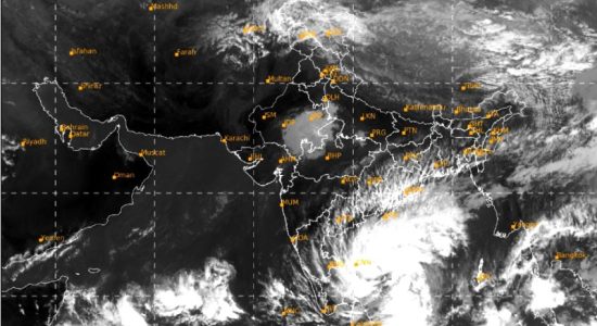 Cyclone Michong likely to hit between Nellore and Machilipatnam on Tuesday
