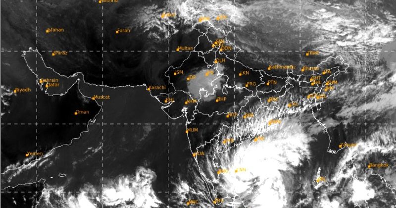 Cyclone Michong likely to hit between Nellore and Machilipatnam on Tuesday