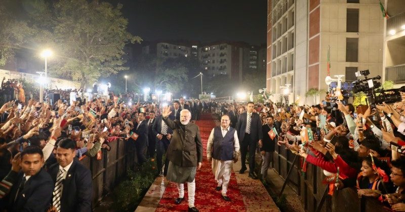 The people of India have faith only in the politics of good governance and development