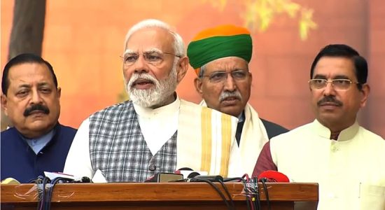 Prime Minister Narendra Modi urged cooperation from the opposition in the House