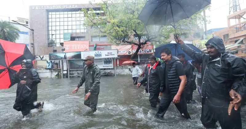 Cyclone Michaung causes record rainfall in Tamilnadu