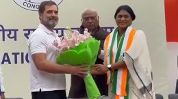 Andhra Pradesh Chief Minister's sister YS Sharmila joins Congress