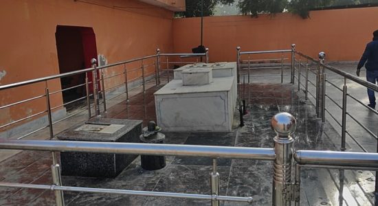 Restoration of the neglected mausoleum of Chakravarti king Dasharatha