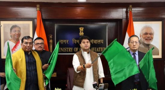 flags off flight from Ayodhya to Ahmedabad