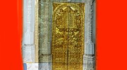 Ram Lala temple has a golden door which is 12 feet high and 8 feet wide