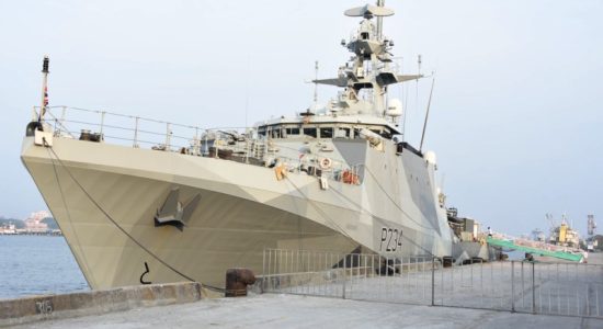 Royal Navy ship on goodwill visit to Kochi