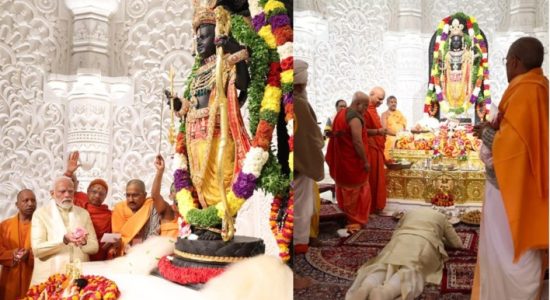 I believe that Lord Shri Ram will definitely forgive us today