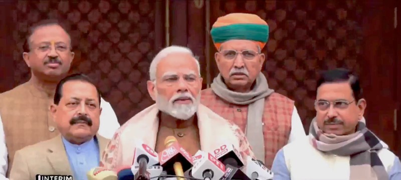 The MPs making noise should introspect, Prime Minister Modi