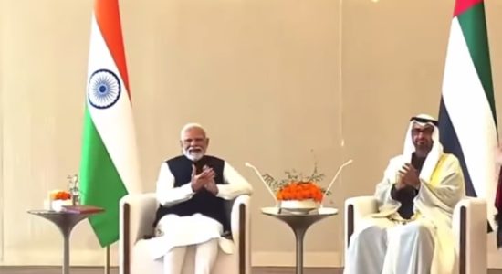 Prime Minister Modi thanked President Sheikh Mohammed for the temple