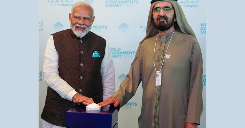 Foundation stone laid for Bharat Mart in Jebel Ali, Dubai