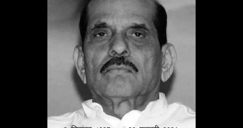 Former Chief Minister of Maharashtra Manohar Joshi passes away