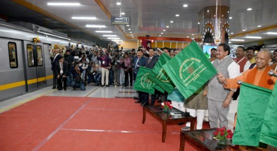 Agra gets metro gift before Holi, AI monitoring inside the metro station