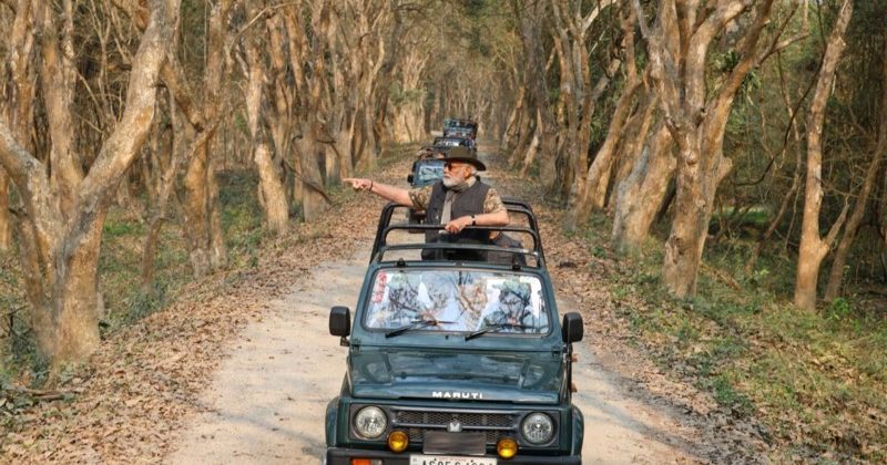 Prime Minister interacted with Van Durga, a team of women forest guards