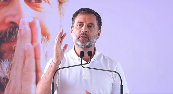 Rahul said that Modi ji did not waived even a single penny of the farmer