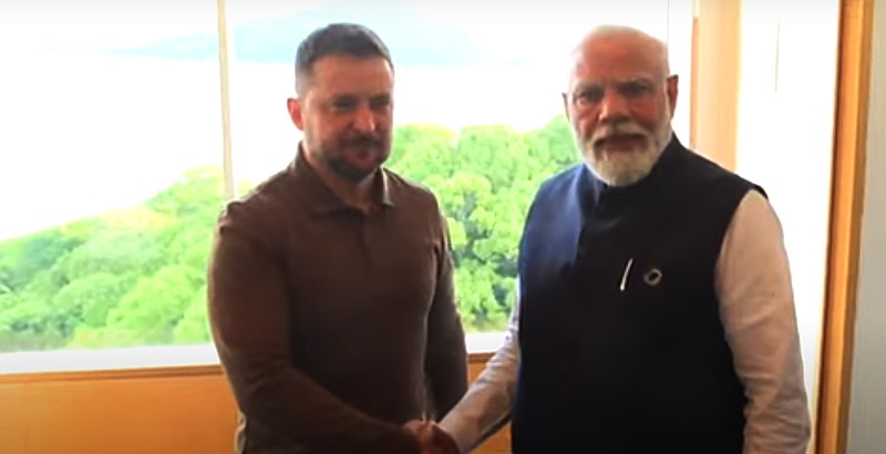Modi spoke to Ukrainian President Volodymyr Zelensky on telephone