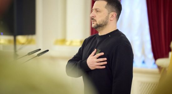 Ukrainian President Zelenskyy thanked allies for weapons