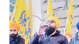 Khalistani supporters protested at Indian embassies in Canada
