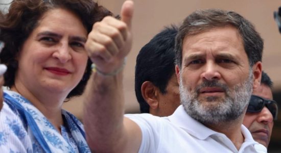 Congress leader Rahul Gandhi filed nomination from Wayanad