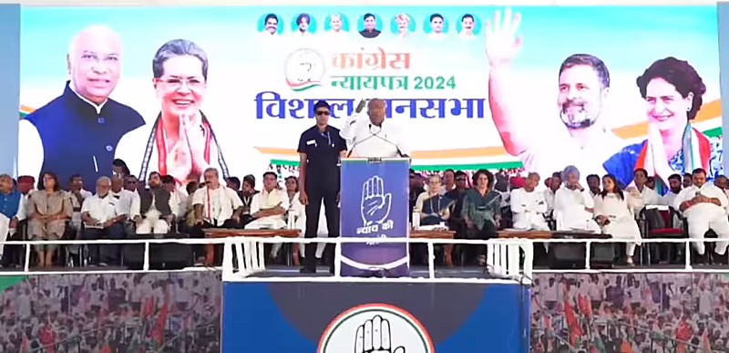 Modi's guarantee is 'guarantee of not giving anything and lying', Kharge said