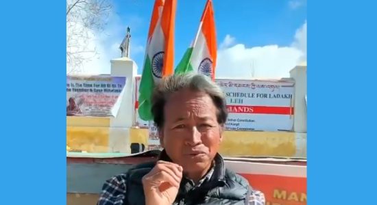 Wangchuk said the government is overreacting, Section 144 in Leh