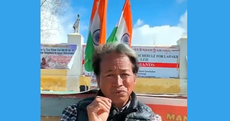 Wangchuk said the government is overreacting, Section 144 in Leh