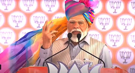 Prime Minister Modi said in Rajasthan, the opposition has accepted defeat
