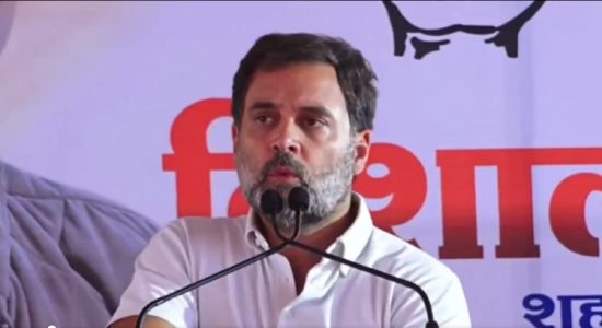 Rahul said, a BJP leader was urinating on tribals