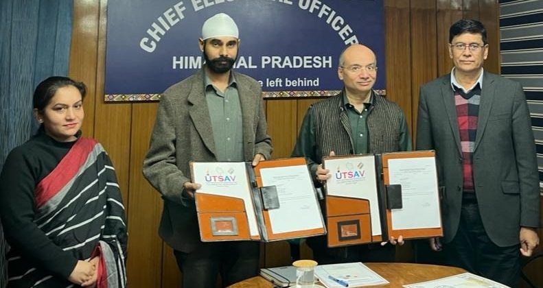 Jaspreet was chosen as the Himachal State Election Icon